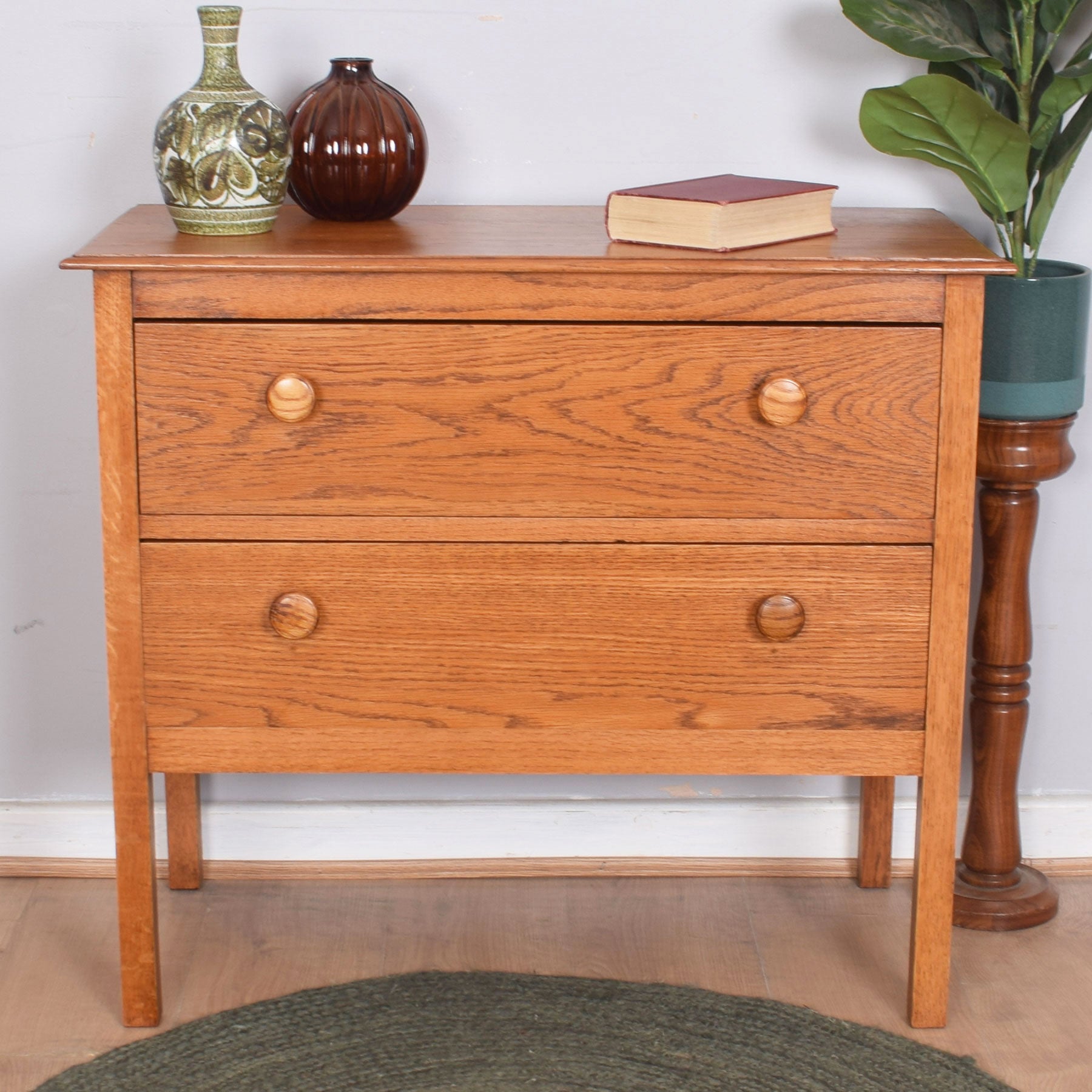 Oak Chest of Drawers Betel Restored Furniture