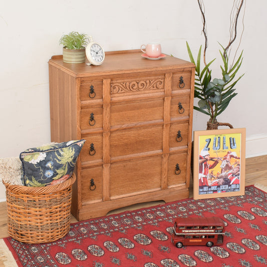 Oak Chest Of Drawers