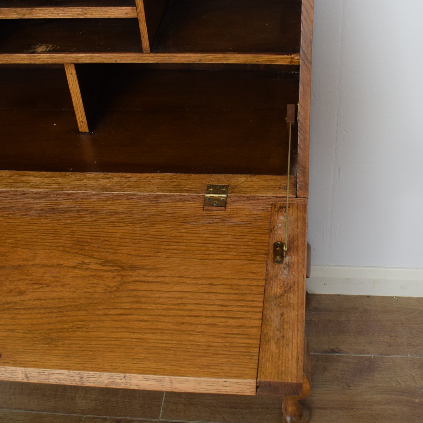 Restored Oak Bureau Bookcase