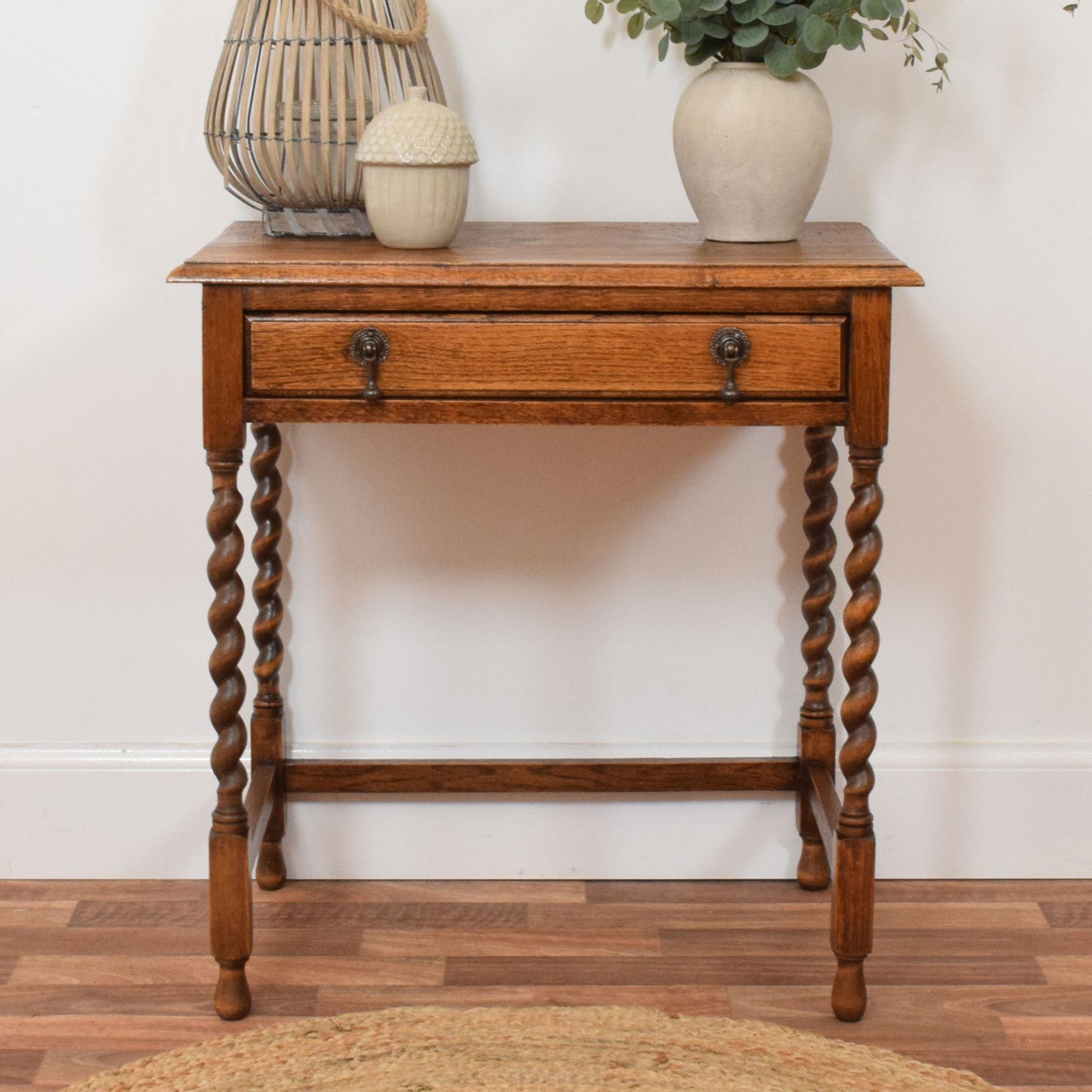 Barley twist console table