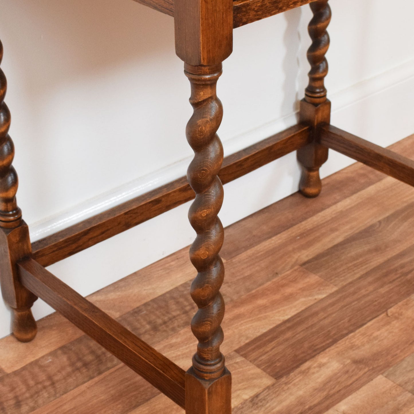 Barley twist console table