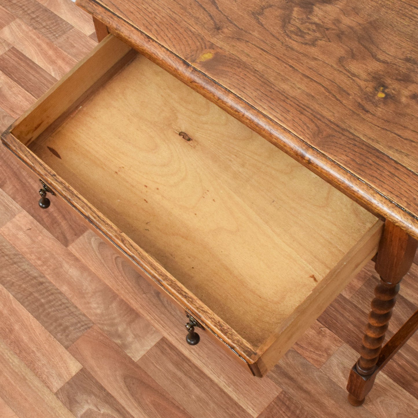 Barley twist console table