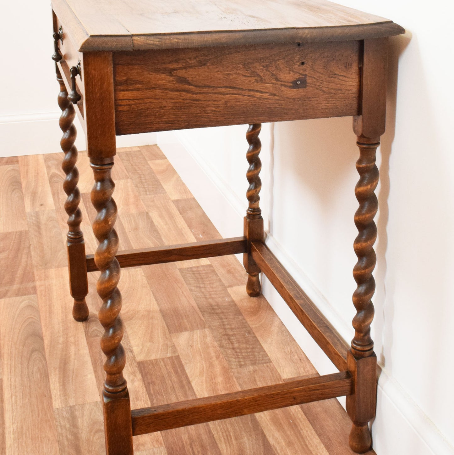 Barley twist console table