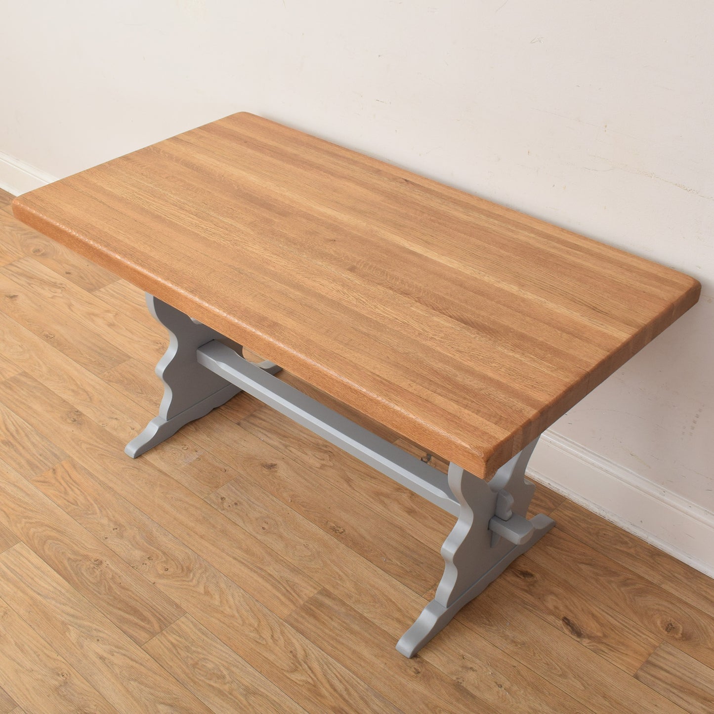 Painted Table And Four Chairs