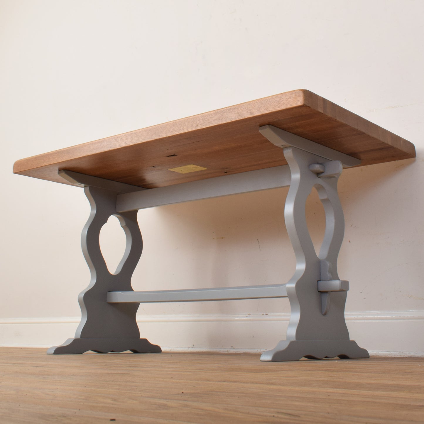 Painted Table And Four Chairs