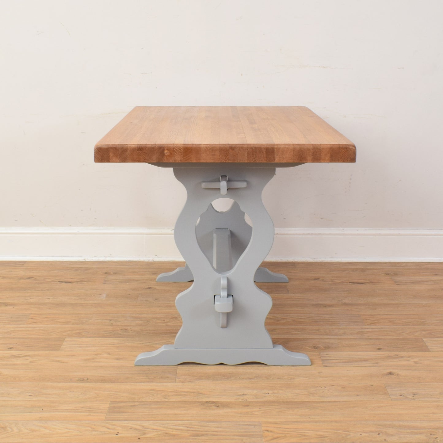 Painted Table And Four Chairs