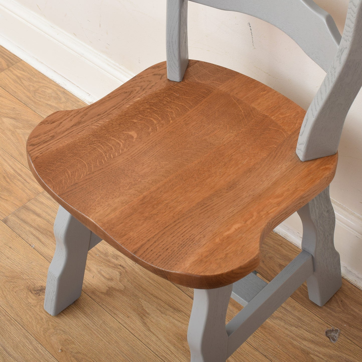 Painted Table And Four Chairs
