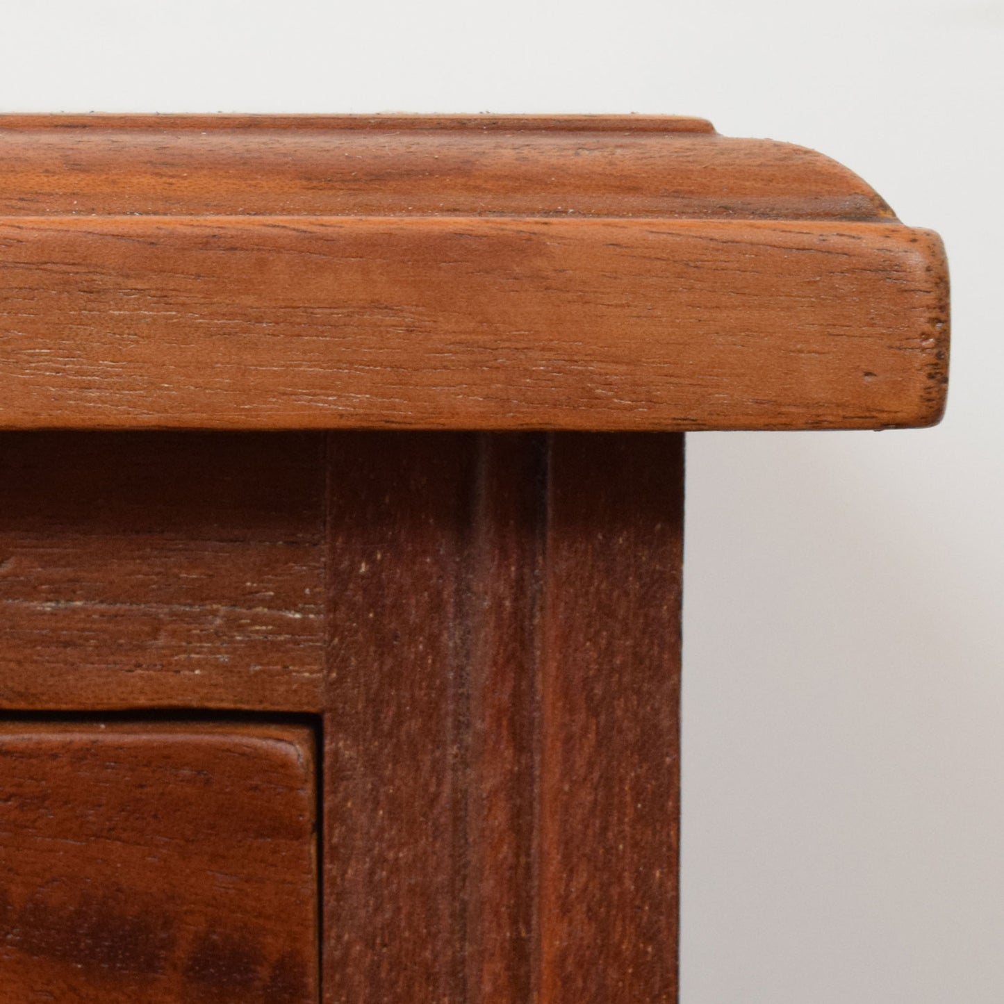 Leather Top Pedestal Desk