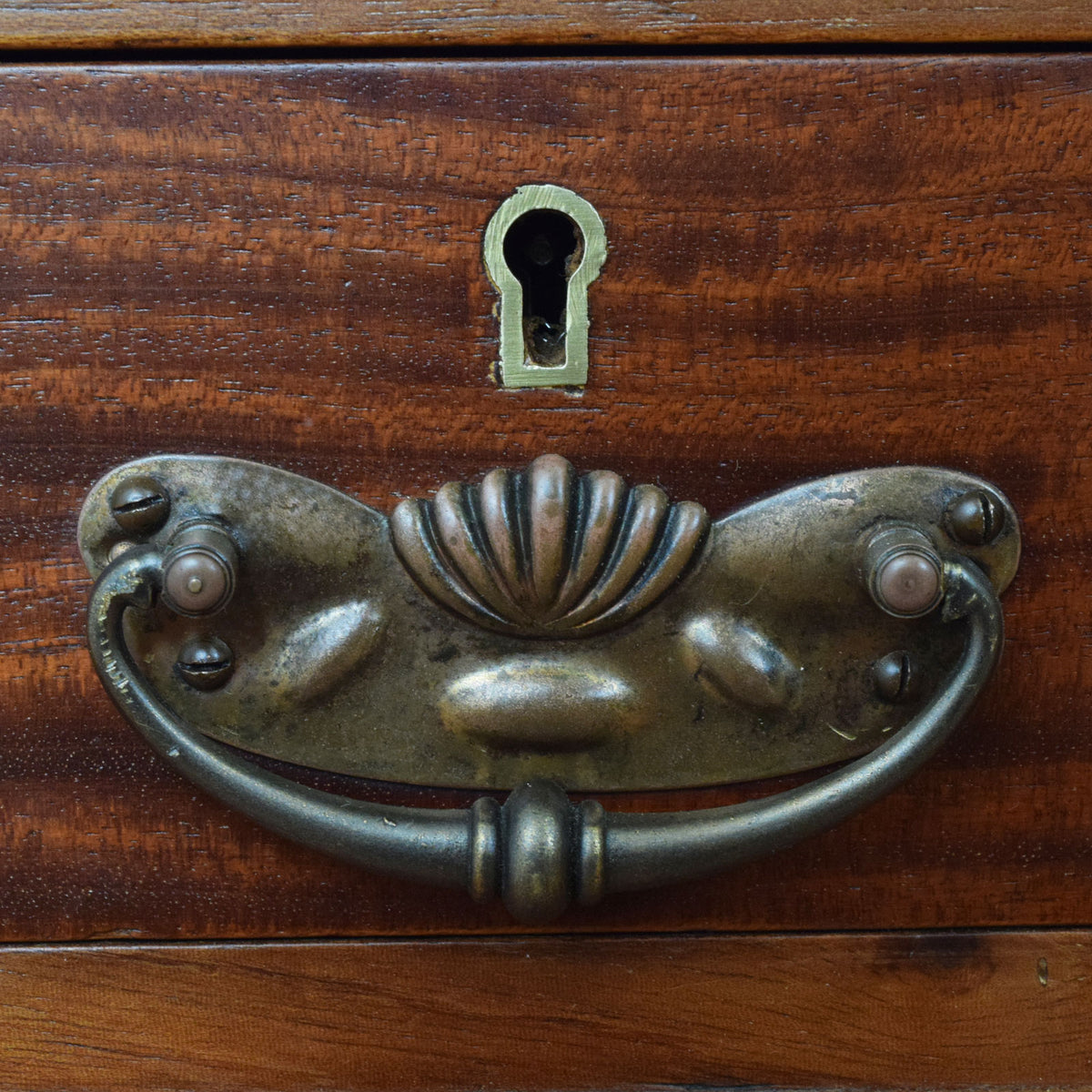 Leather Top Pedestal Desk
