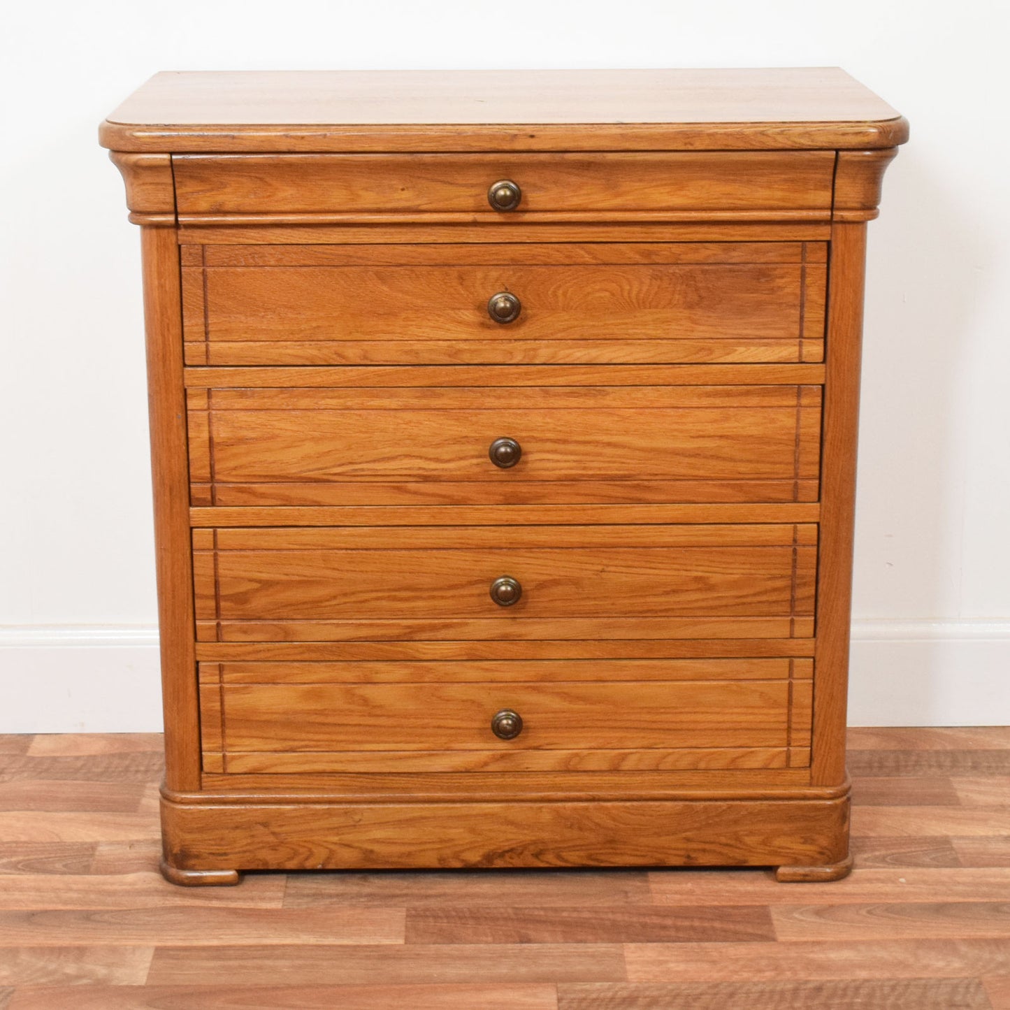 Restored Oak Chest of Drawers
