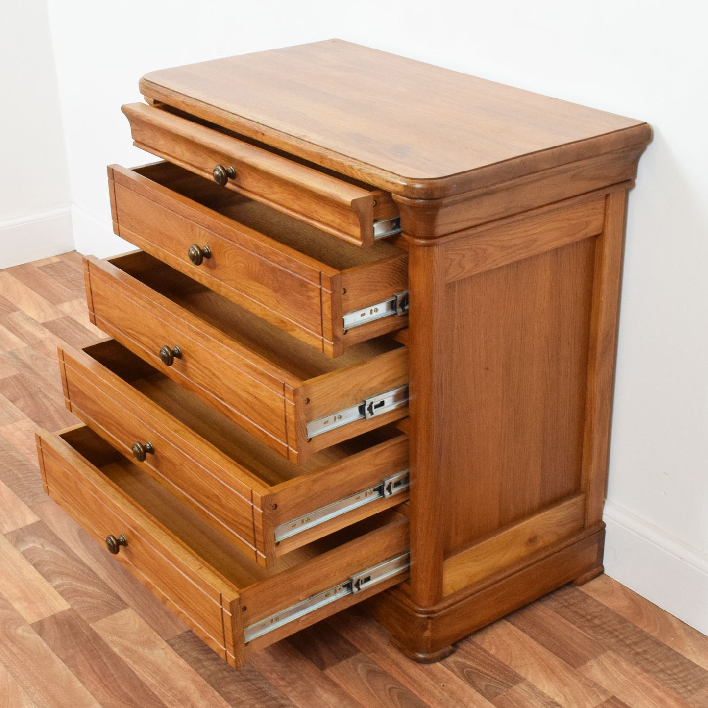 Restored Oak Chest of Drawers