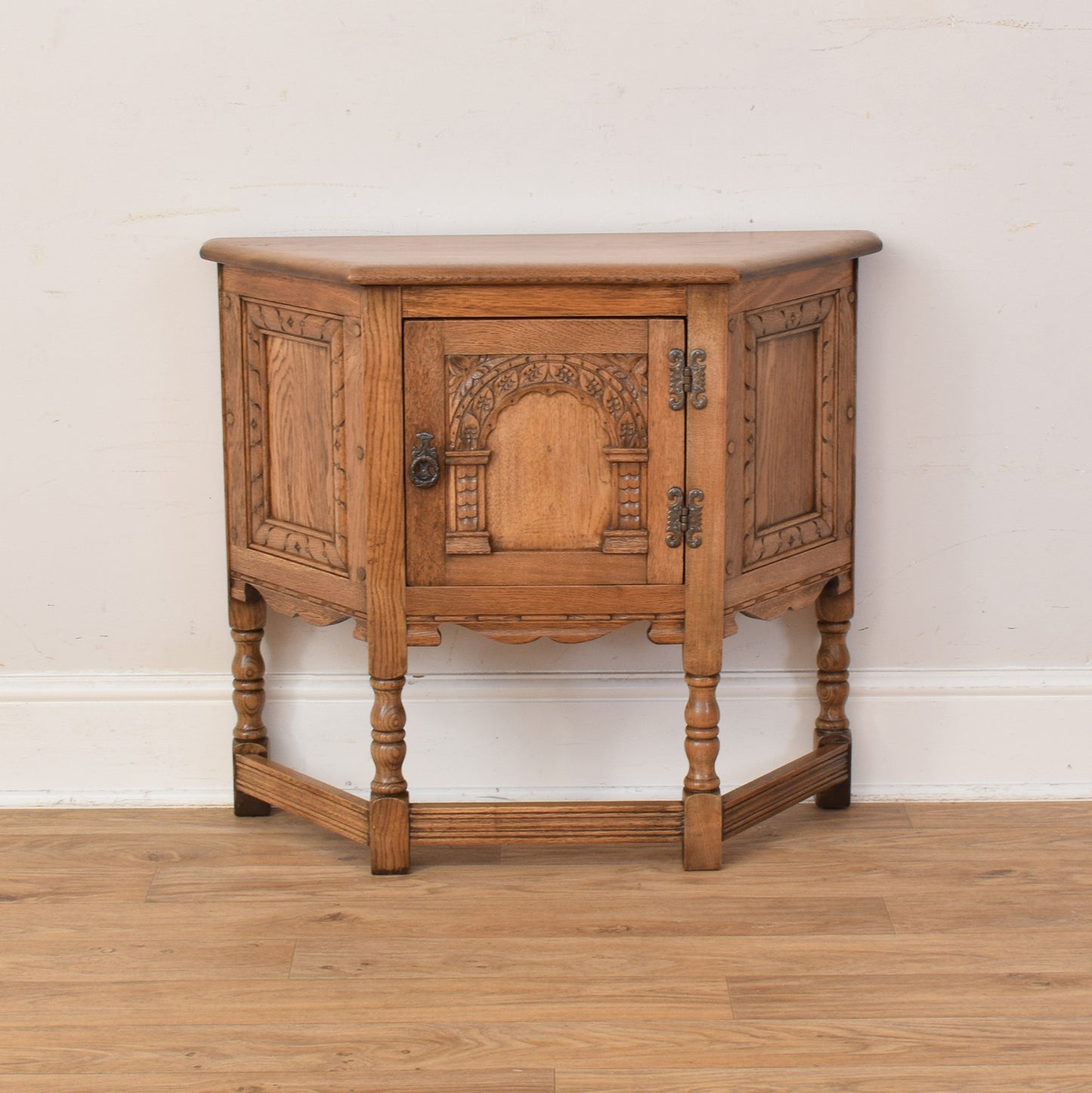 Oak Credence Cabinet