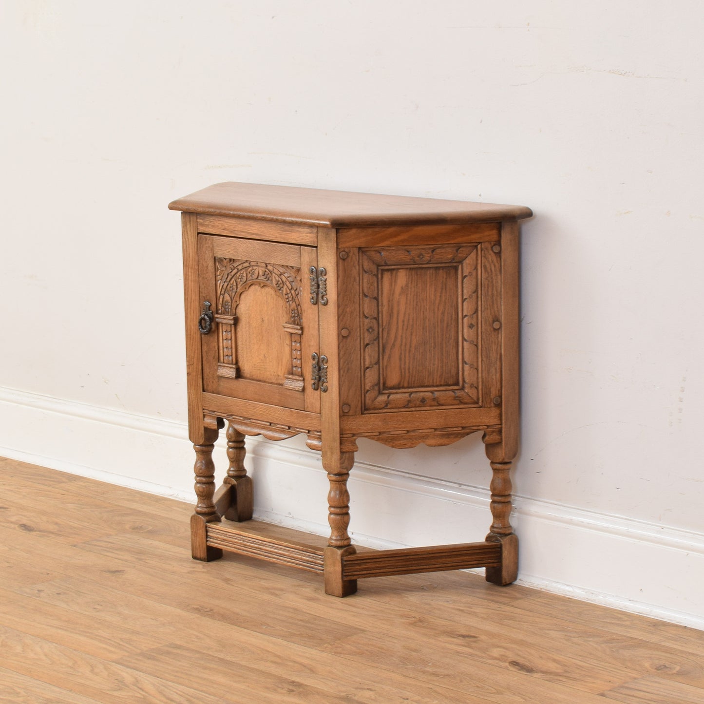 Oak Credence Cabinet