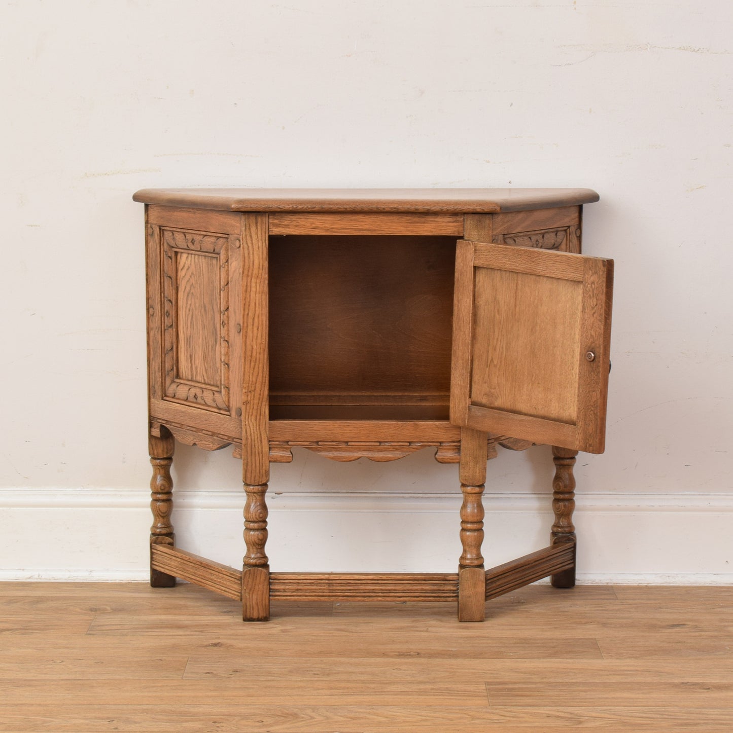 Oak Credence Cabinet