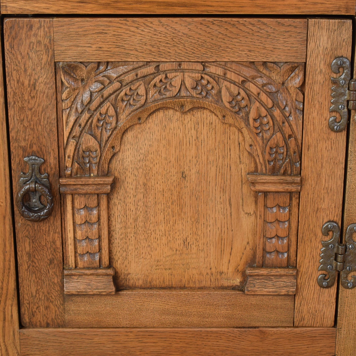 Oak Credence Cabinet