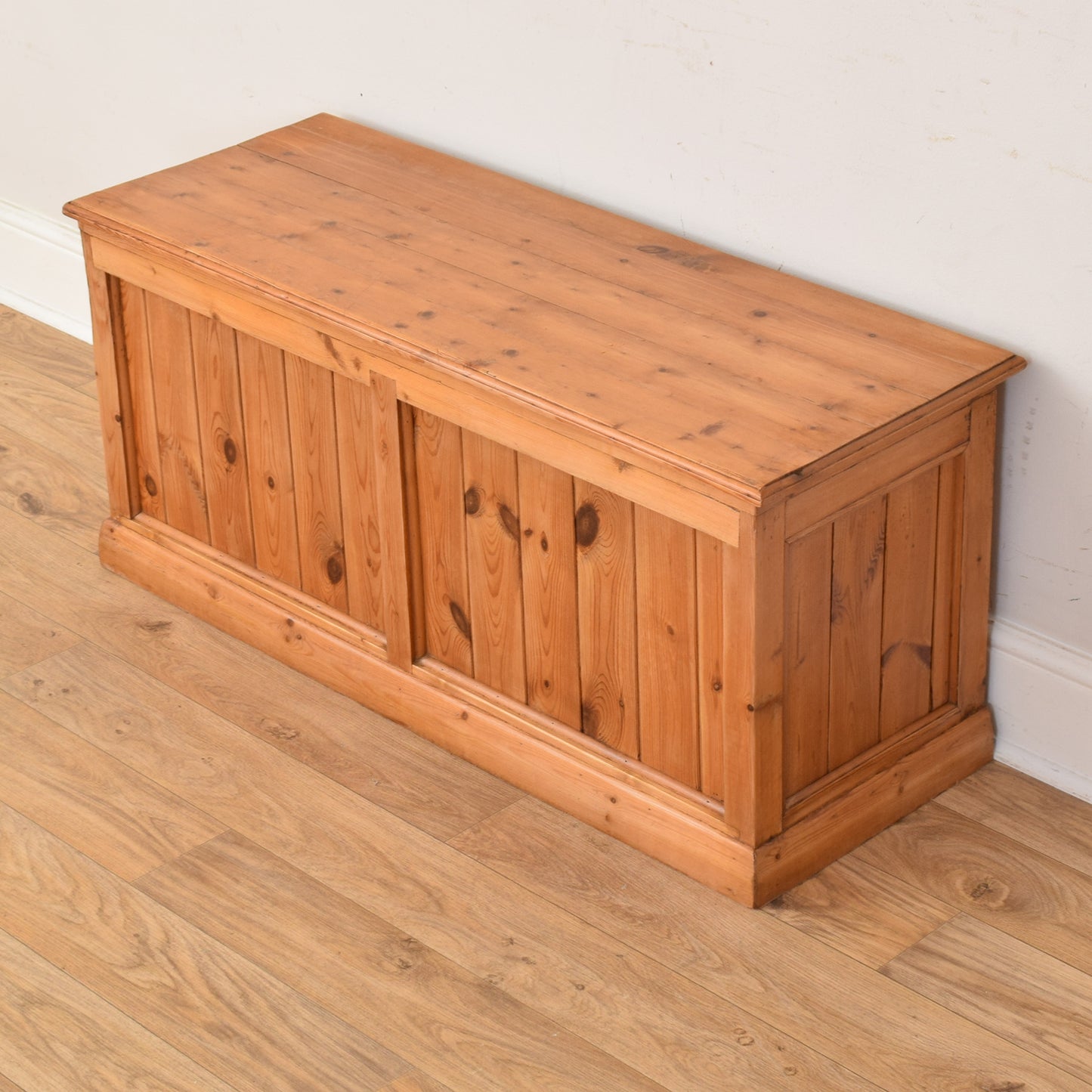 Pine Blanket Box