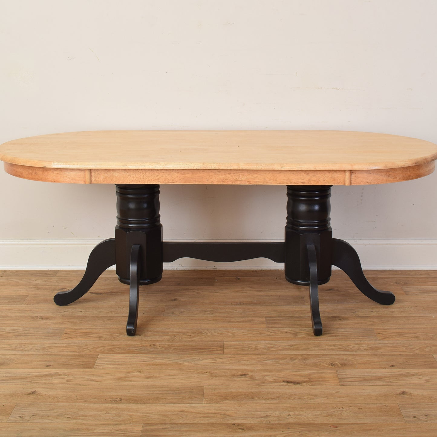 Painted Table And Six Chairs