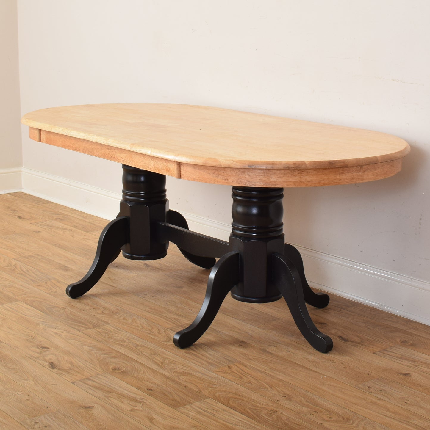 Painted Table And Six Chairs