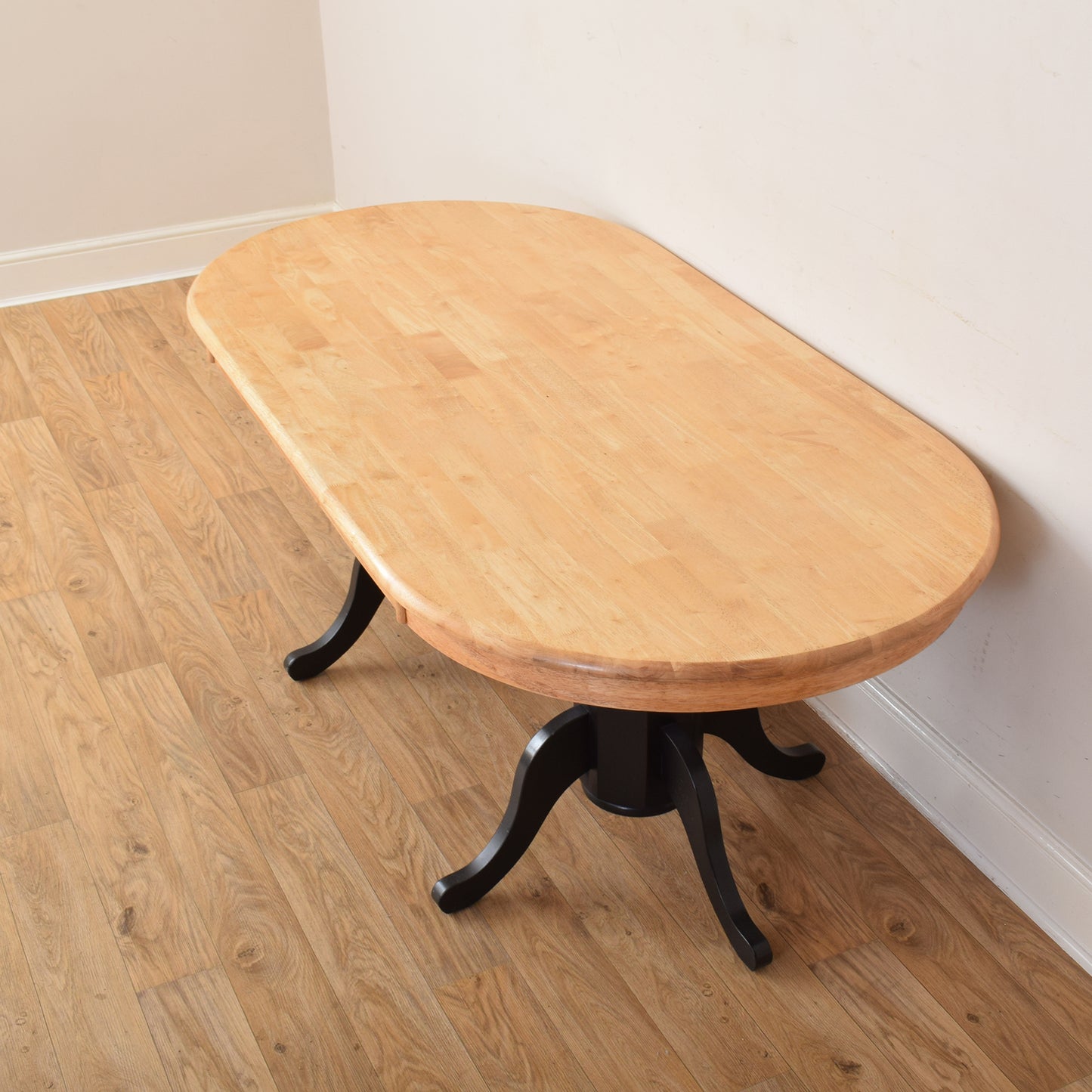 Painted Table And Six Chairs