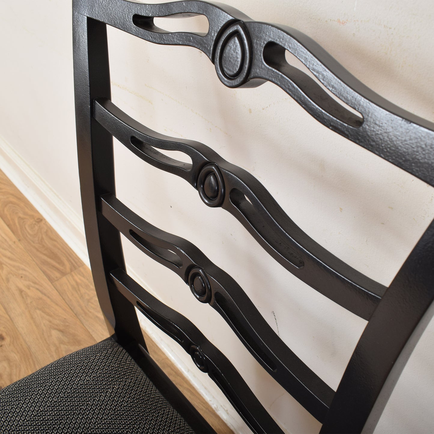 Painted Table And Six Chairs