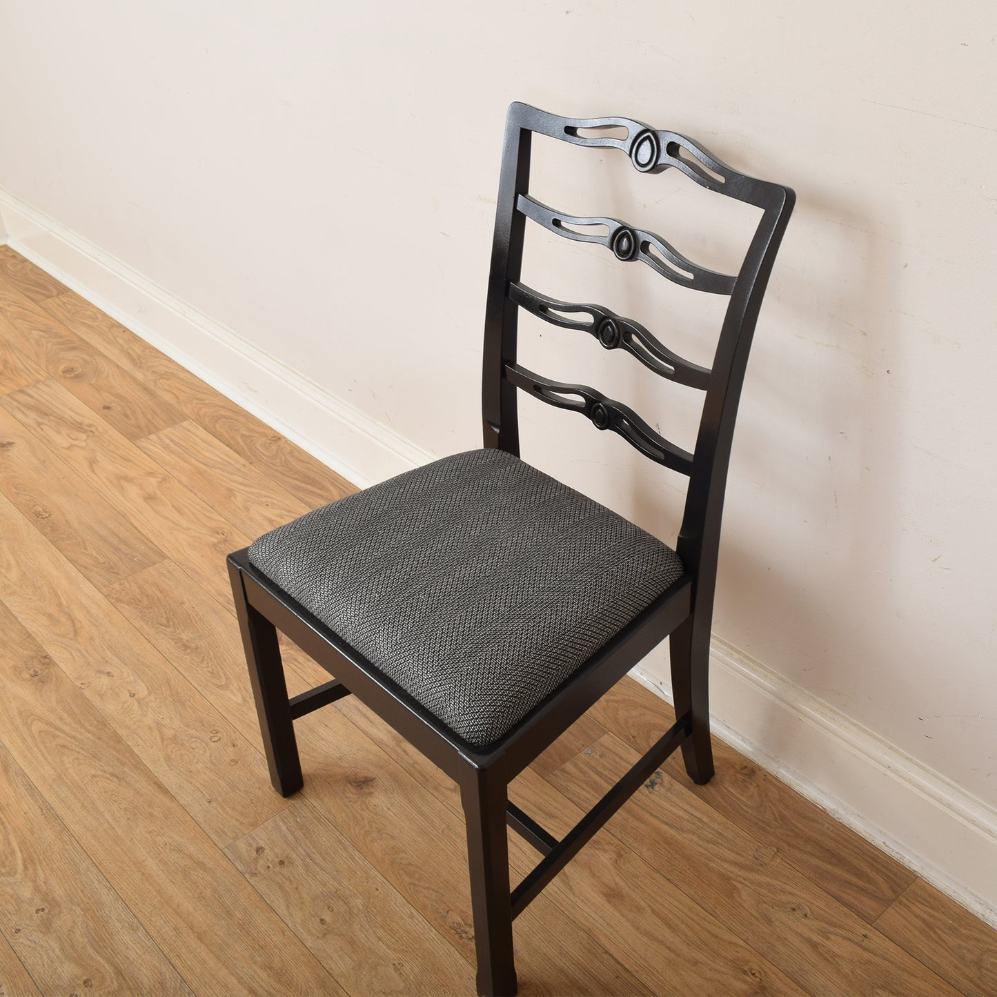 Painted Table And Six Chairs