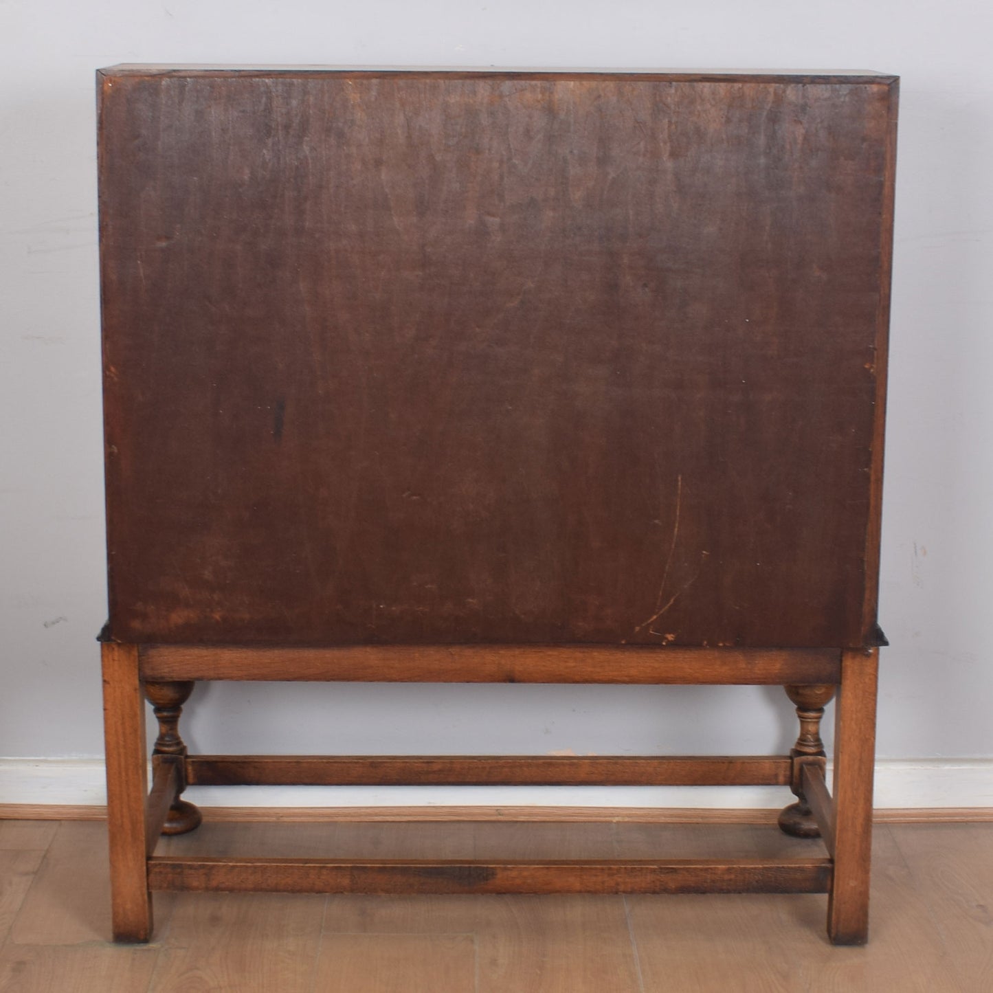 Ornate Oak Writing Bureau