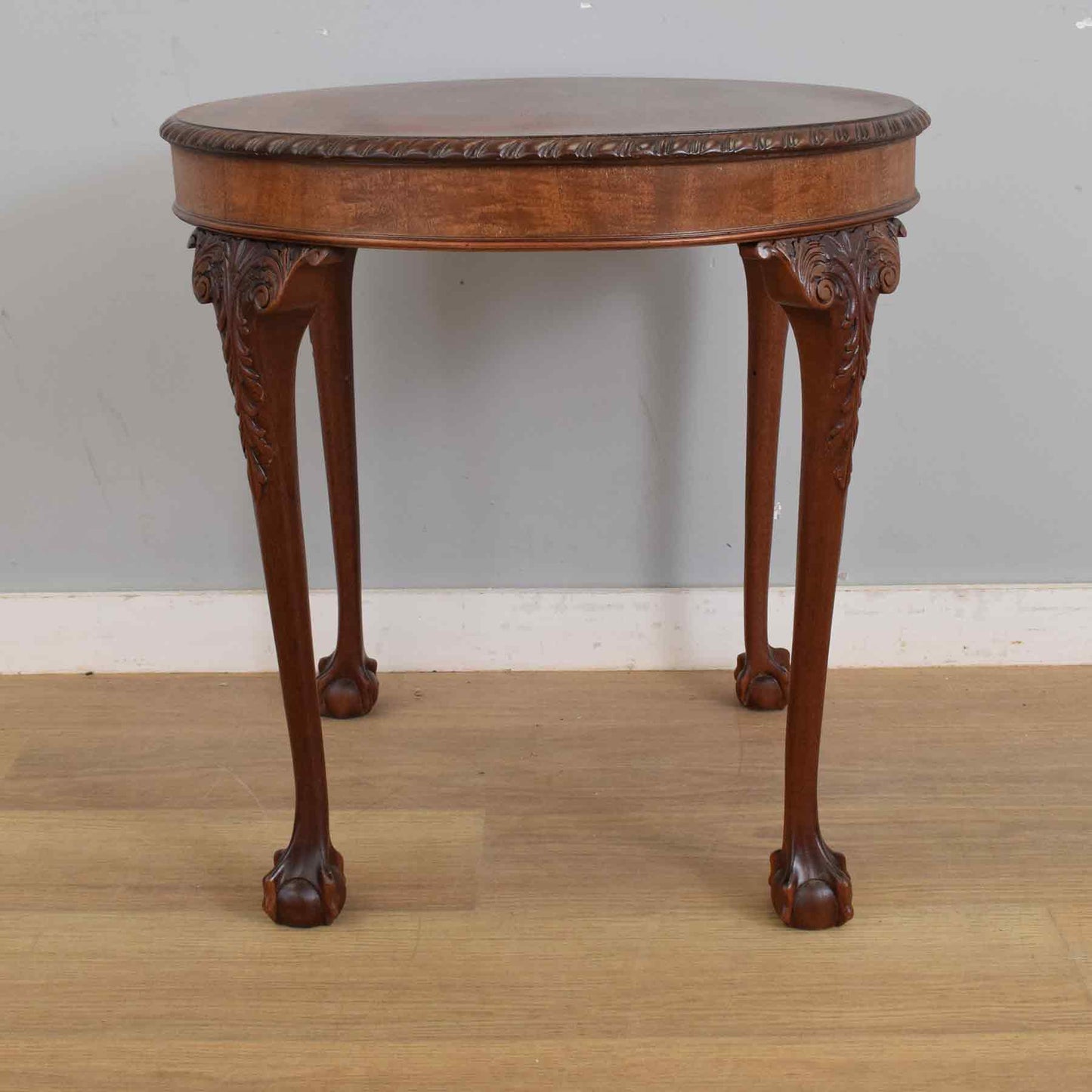 Refinished Mahogany Side Table