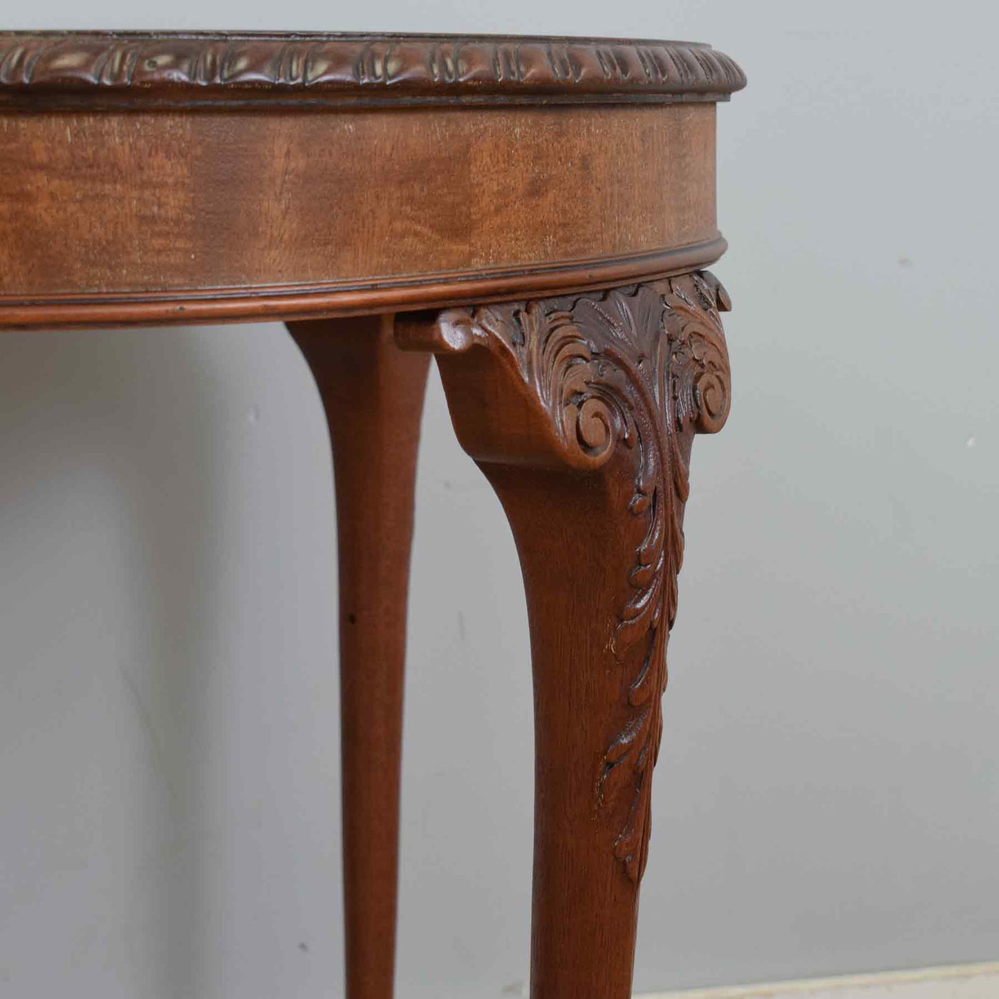 Refinished Mahogany Side Table