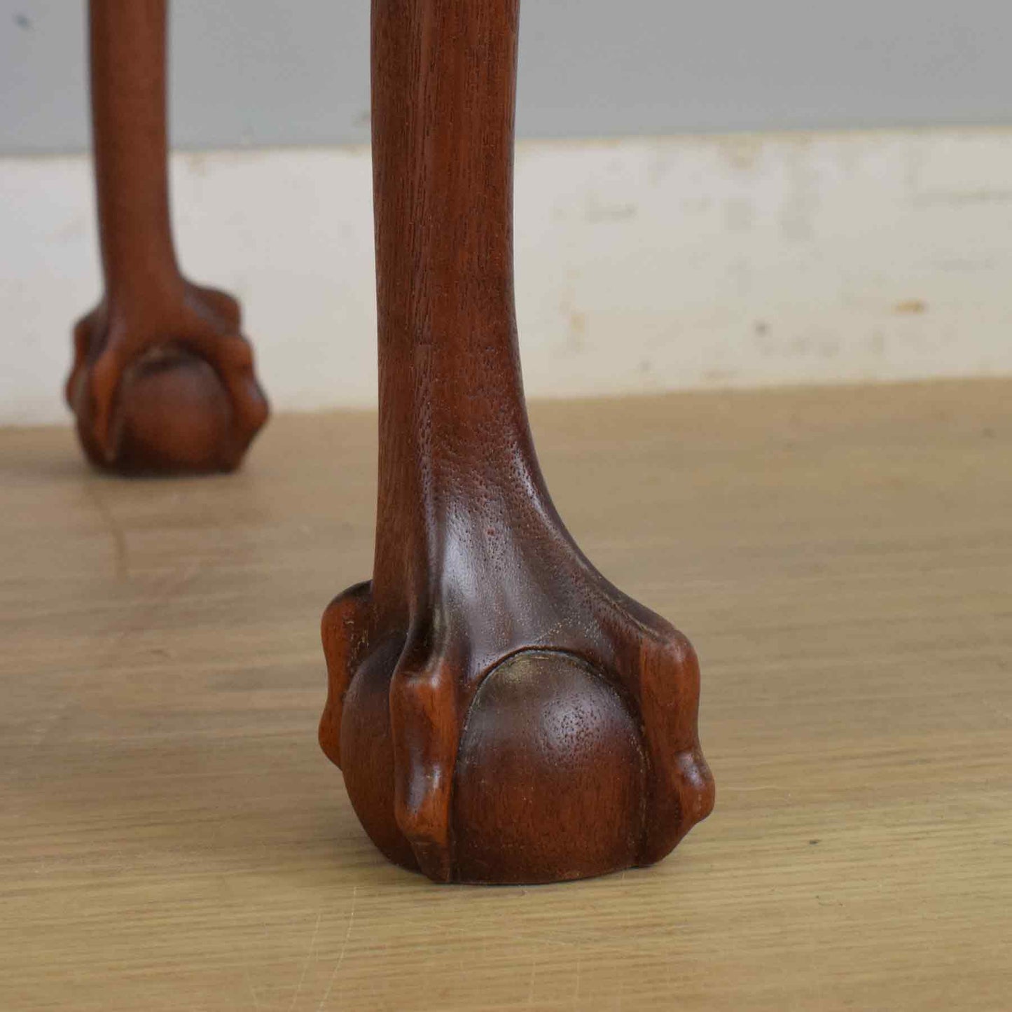 Refinished Mahogany Side Table