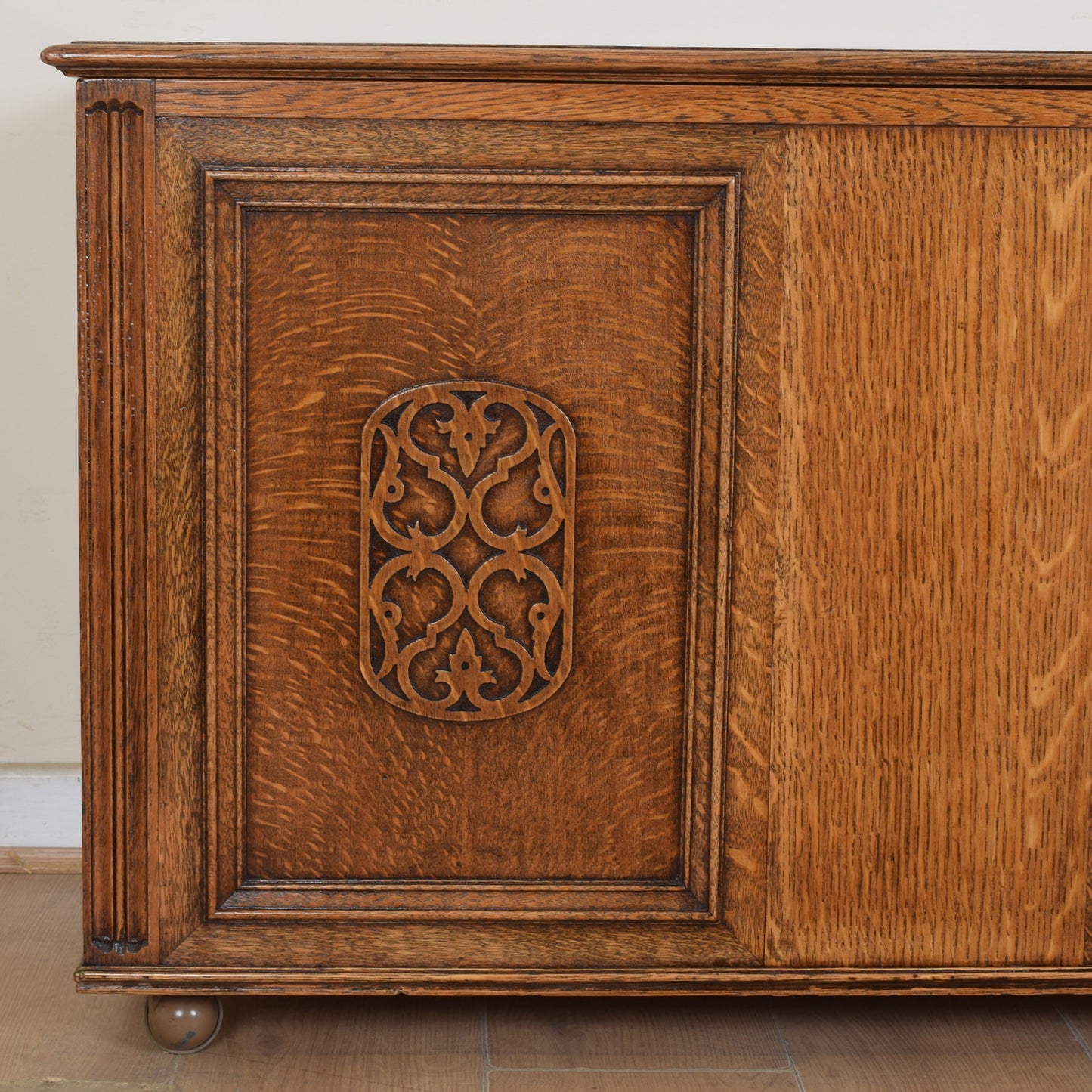 Large Oak Blanket Box