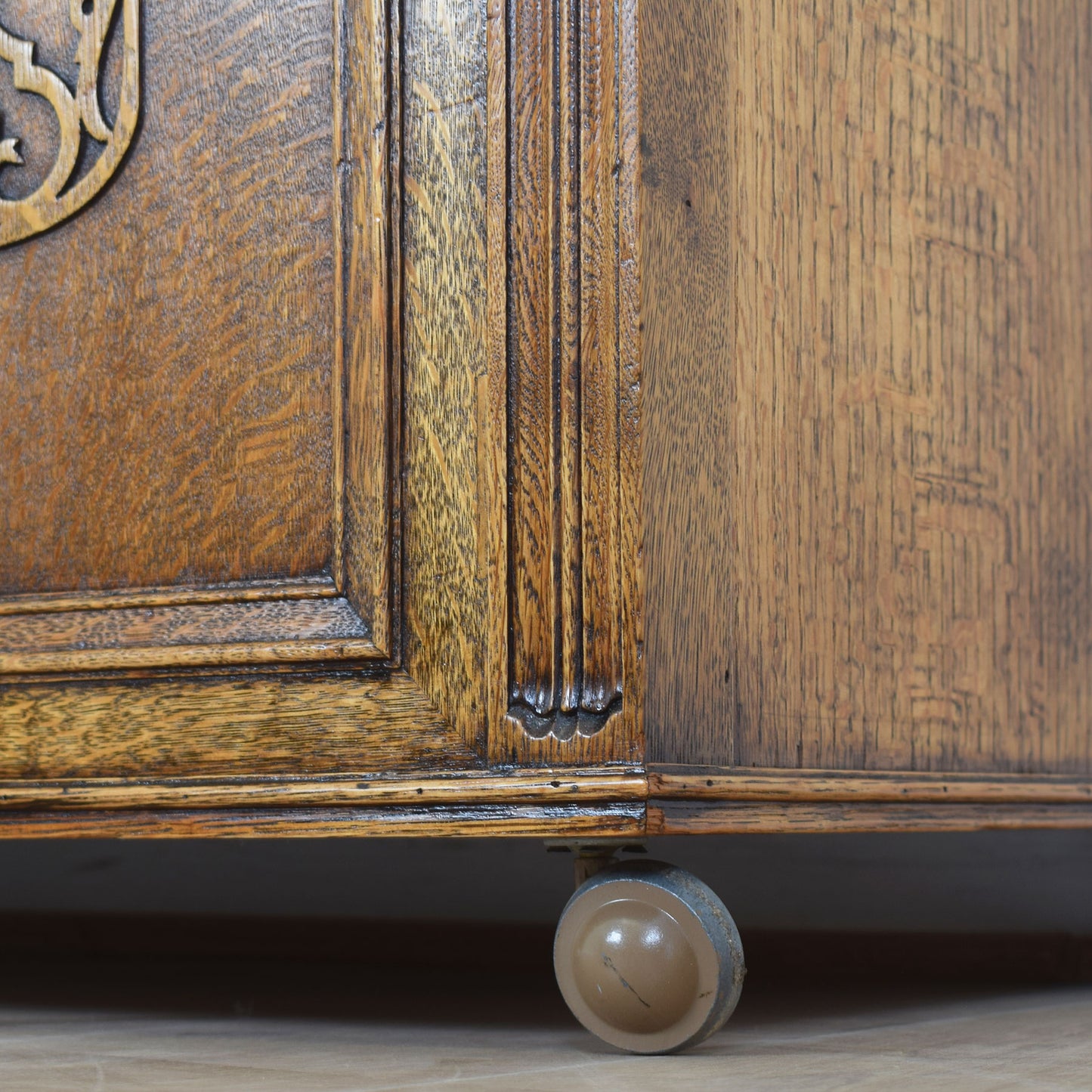 Large Oak Blanket Box