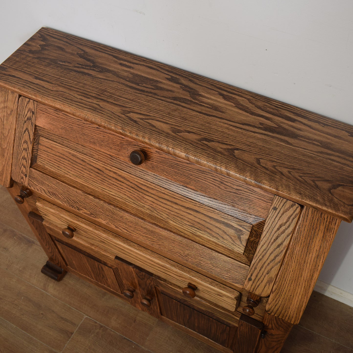 Restored Oak Bureau