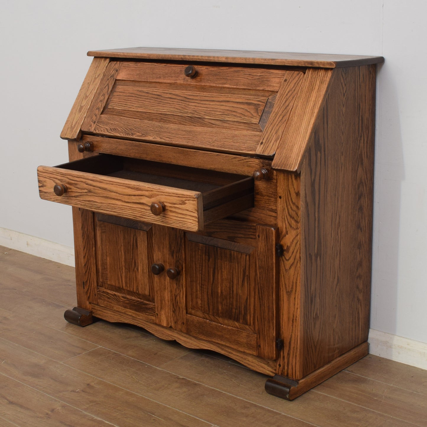 Restored Oak Bureau