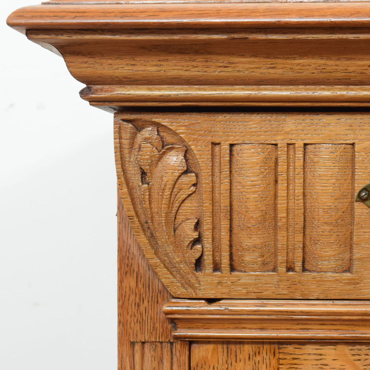 Carved Oak Sideboard