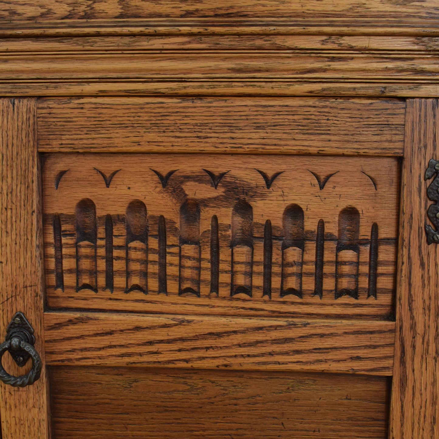 Large Jaycee Oak Dresser