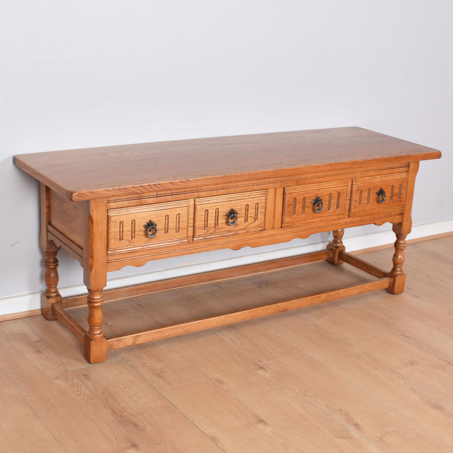 Old Charm Low Console Table