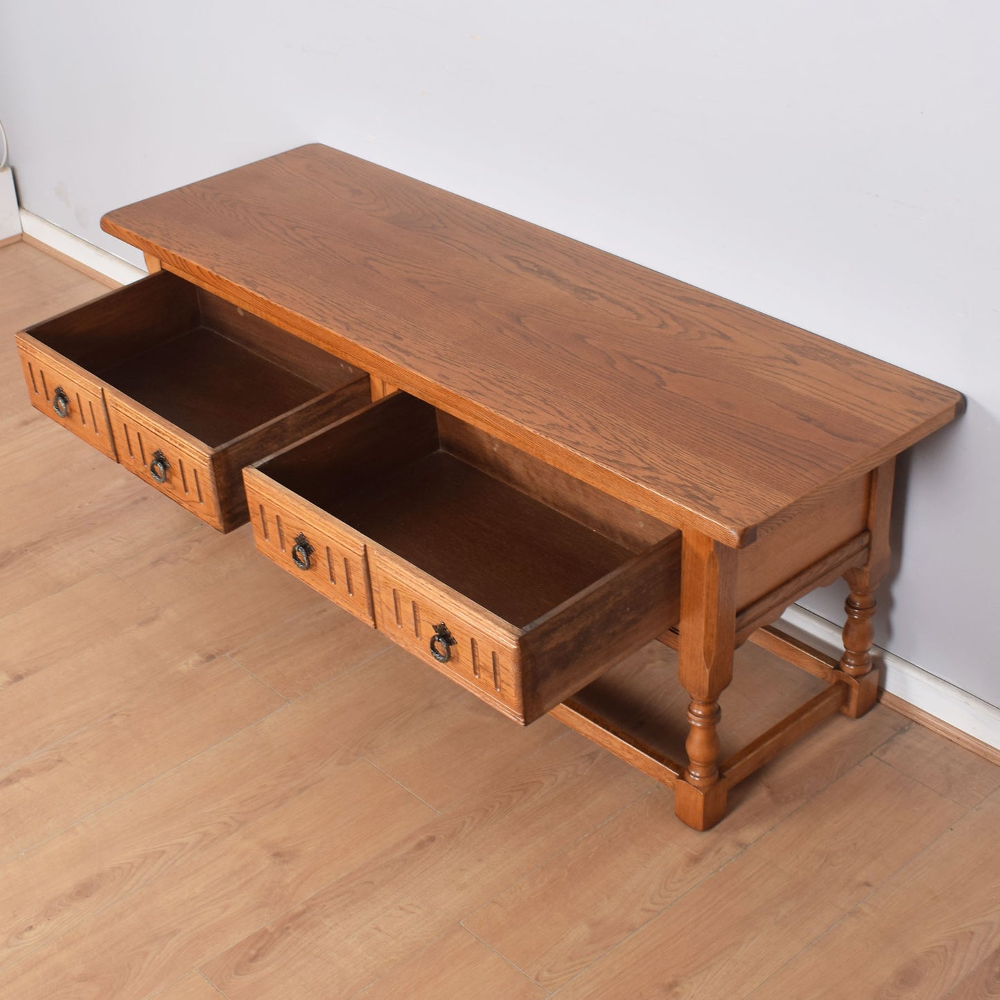 Old Charm Low Console Table