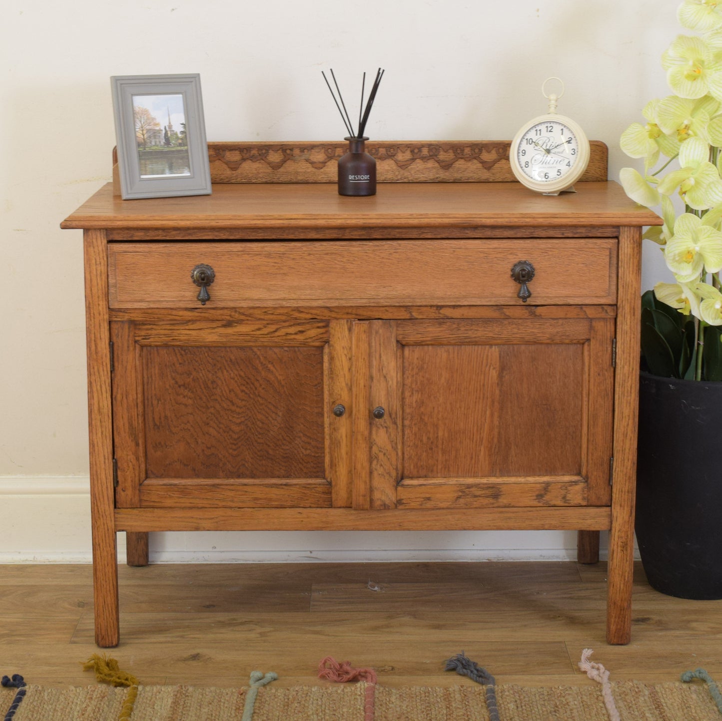 Small Oak Sideboard