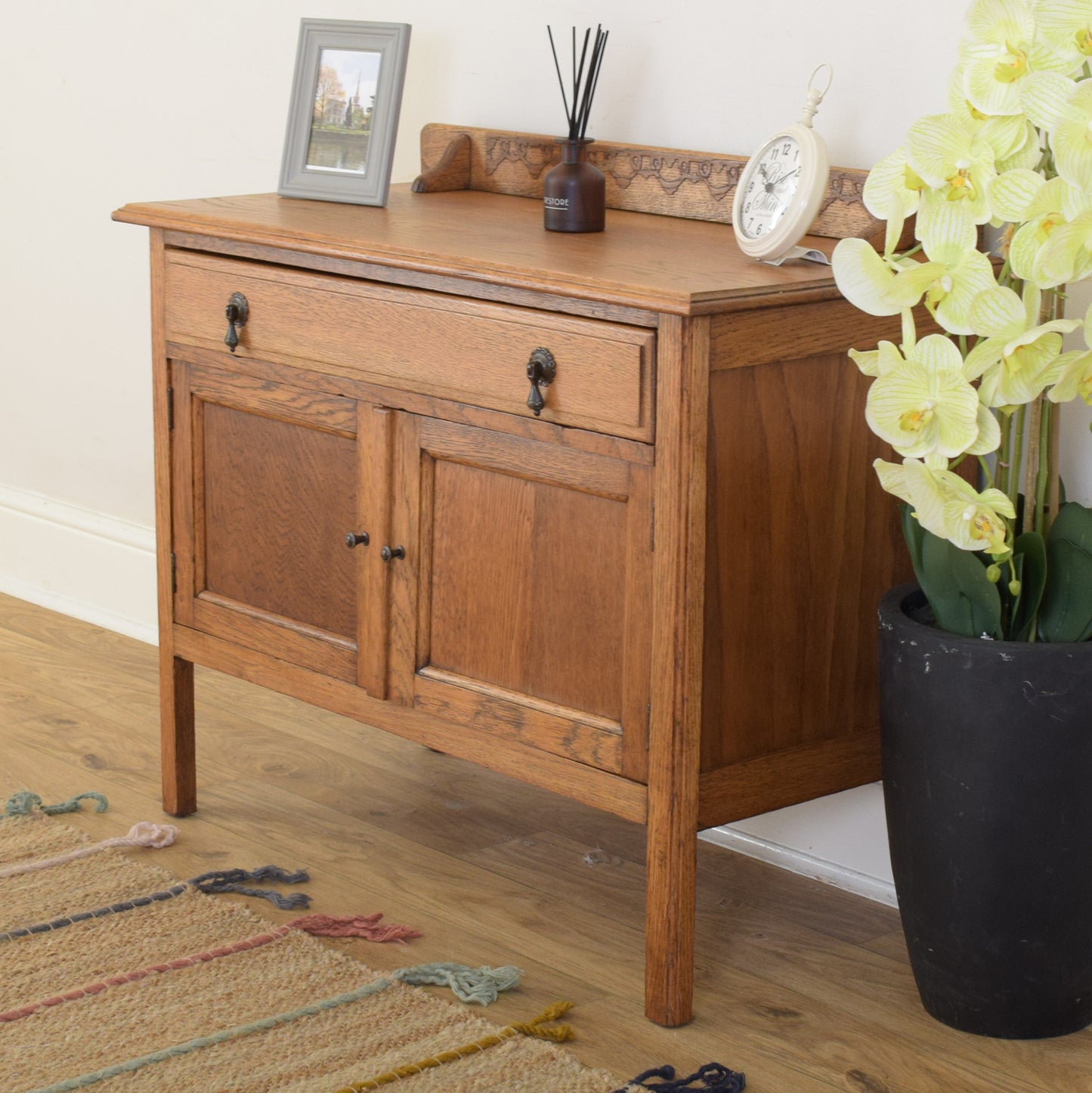 Small Oak Sideboard