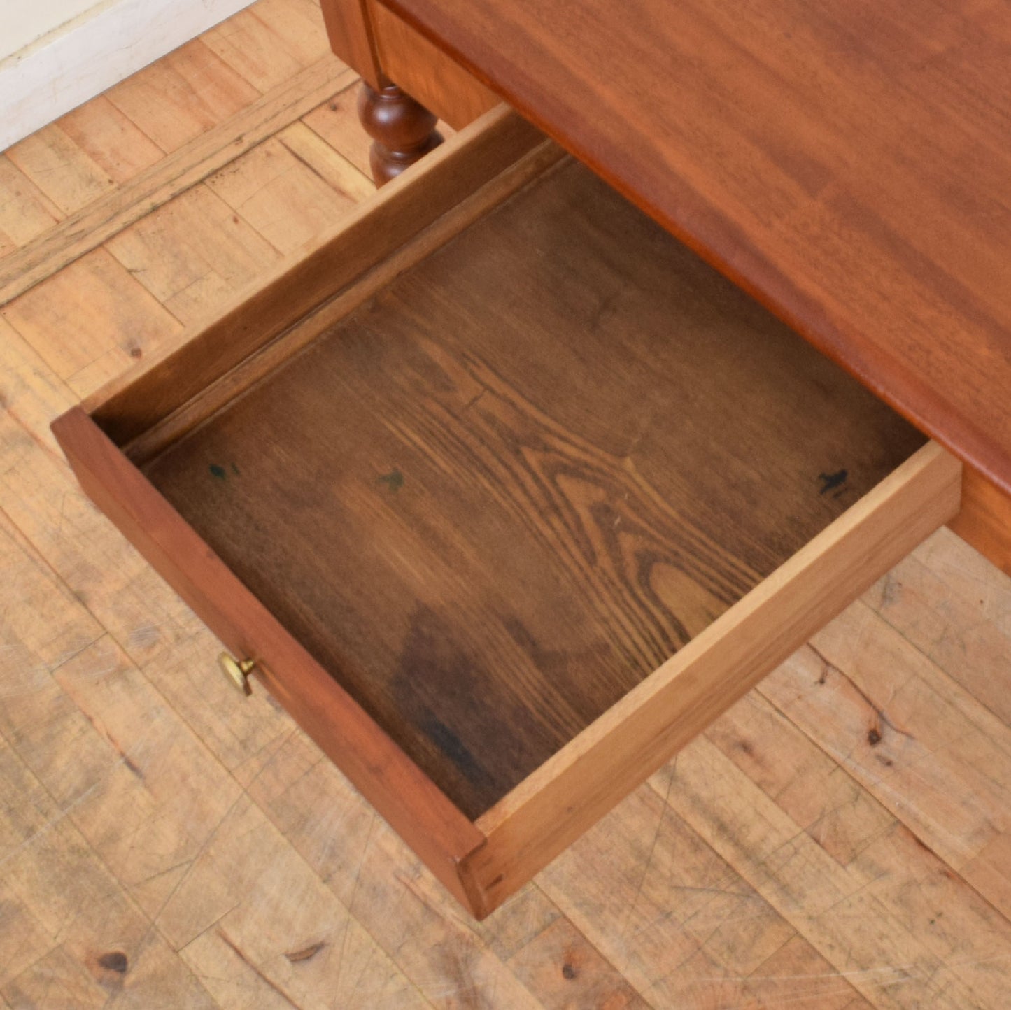 Mahogany Console Table