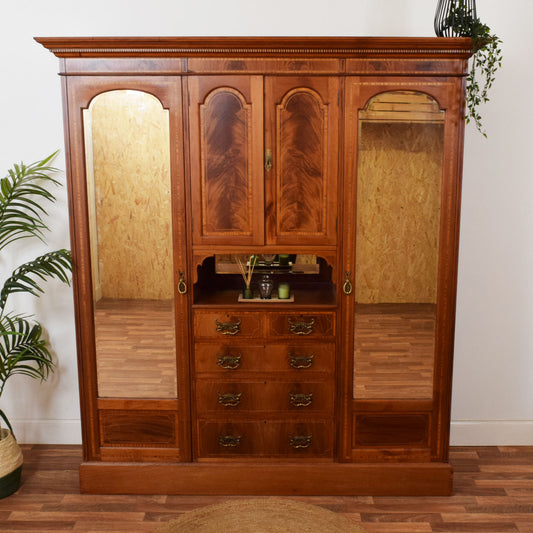 Inlaid Mahogany Compactum
