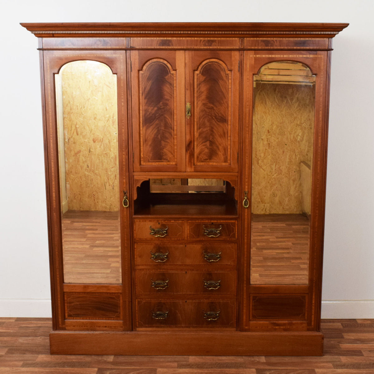Inlaid Mahogany Compactum