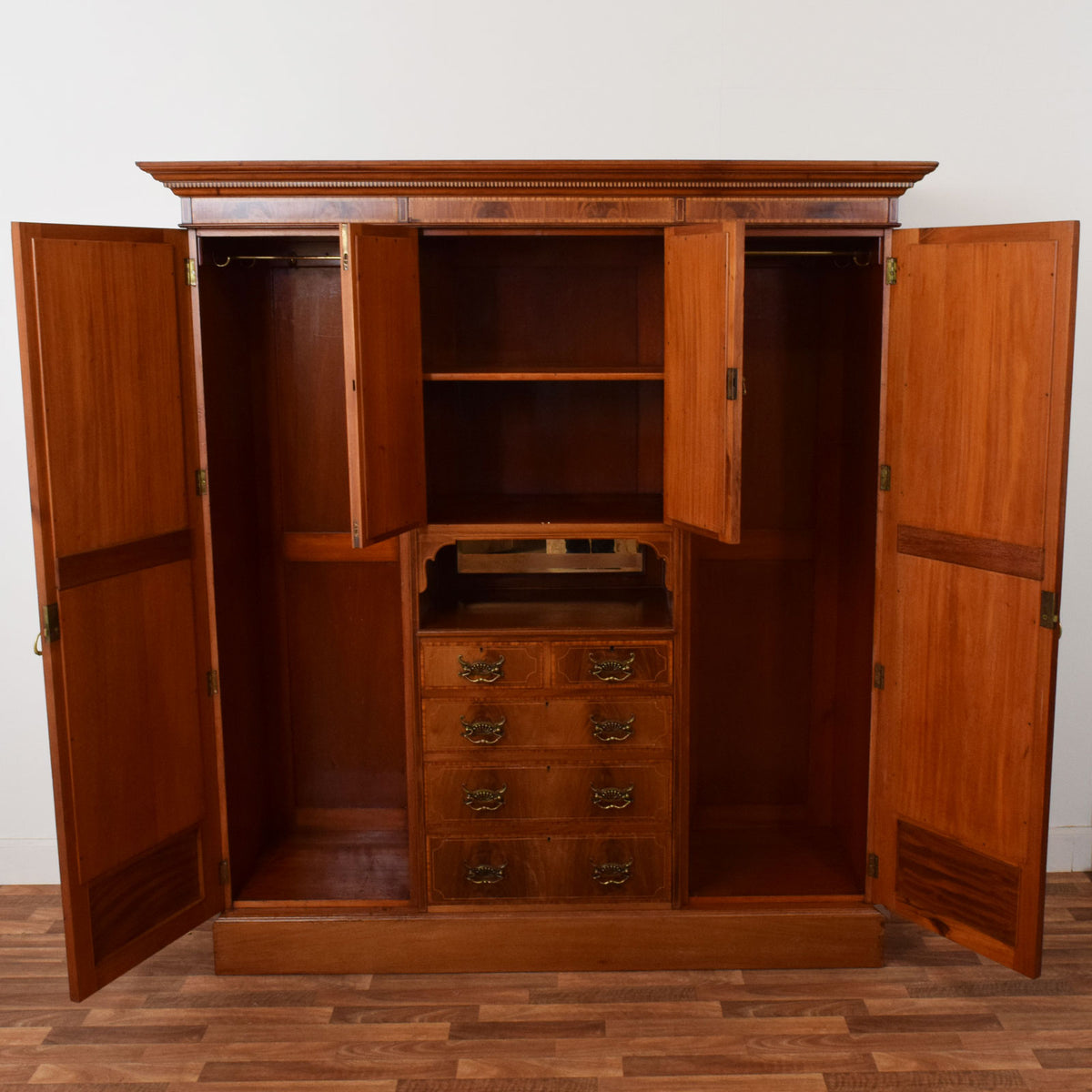 Inlaid Mahogany Compactum