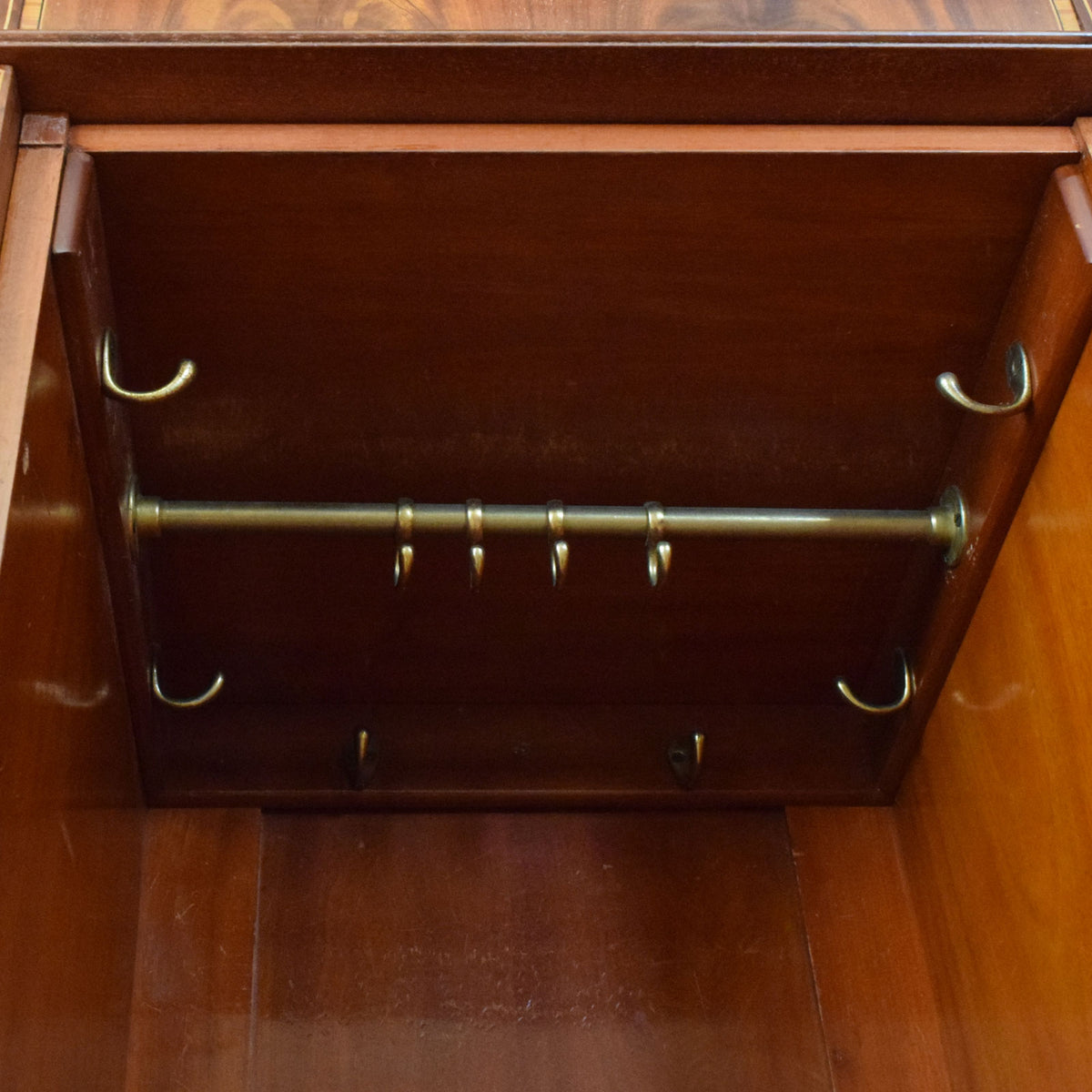 Inlaid Mahogany Compactum