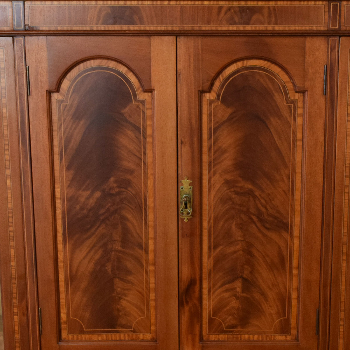 Inlaid Mahogany Compactum