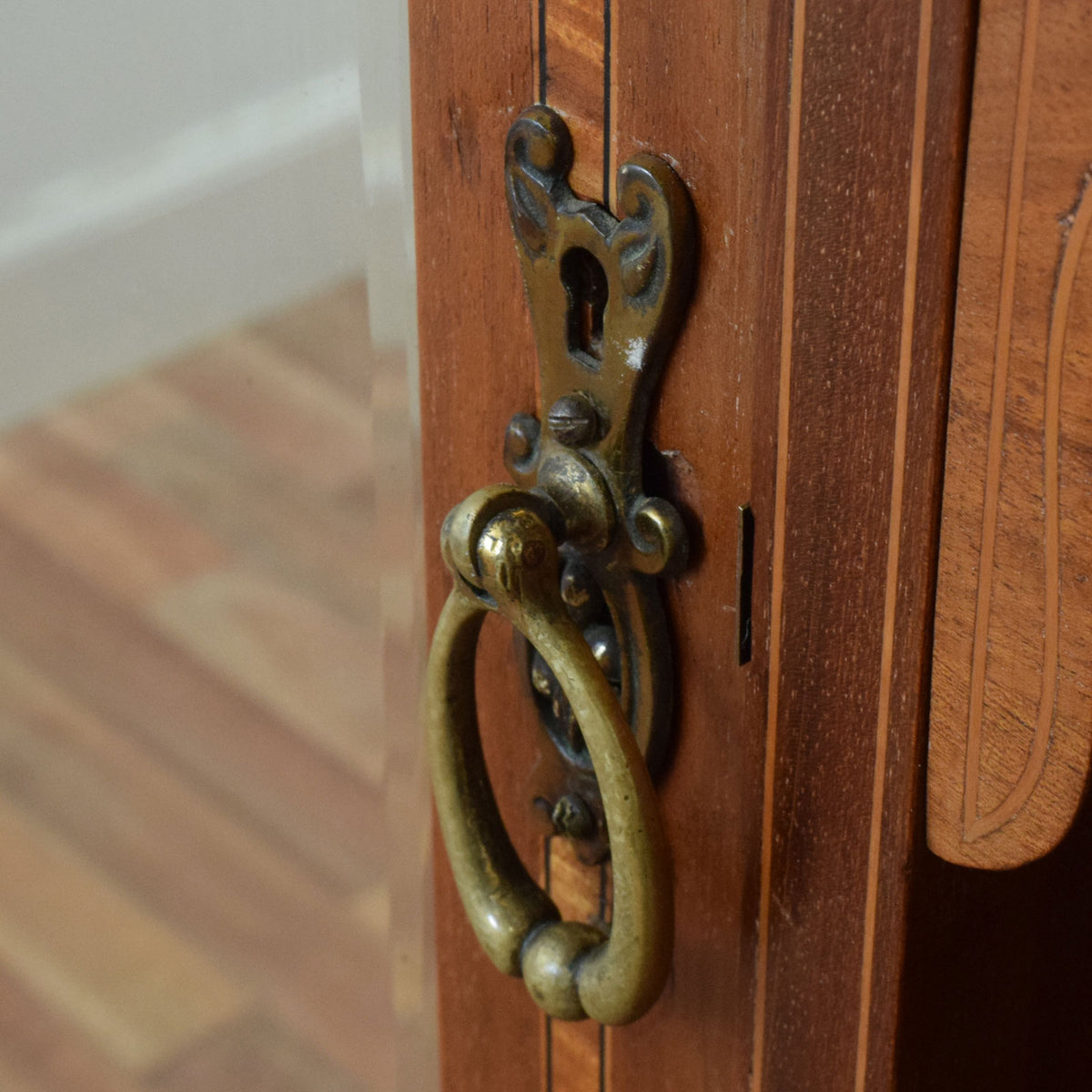 Inlaid Mahogany Compactum