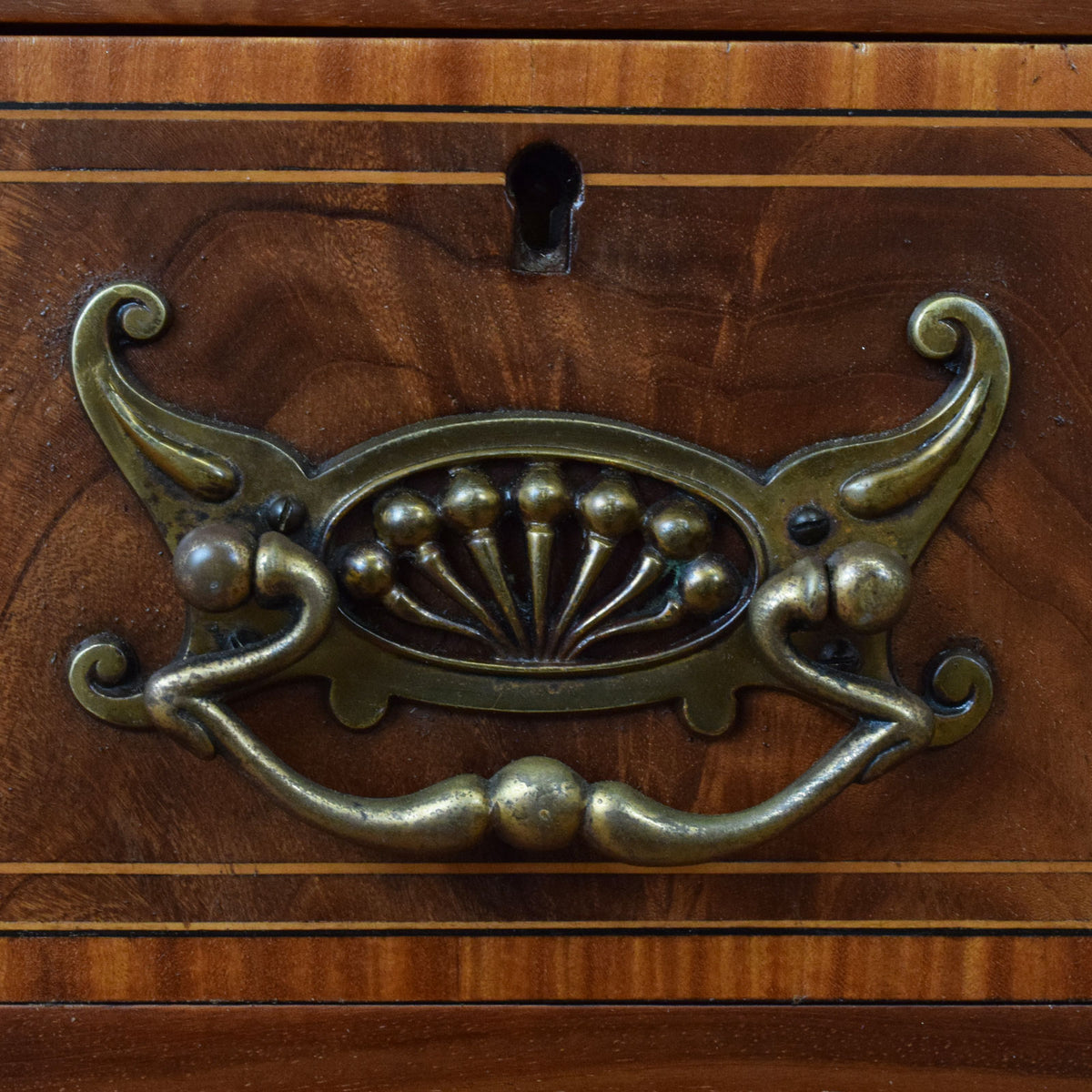 Inlaid Mahogany Compactum