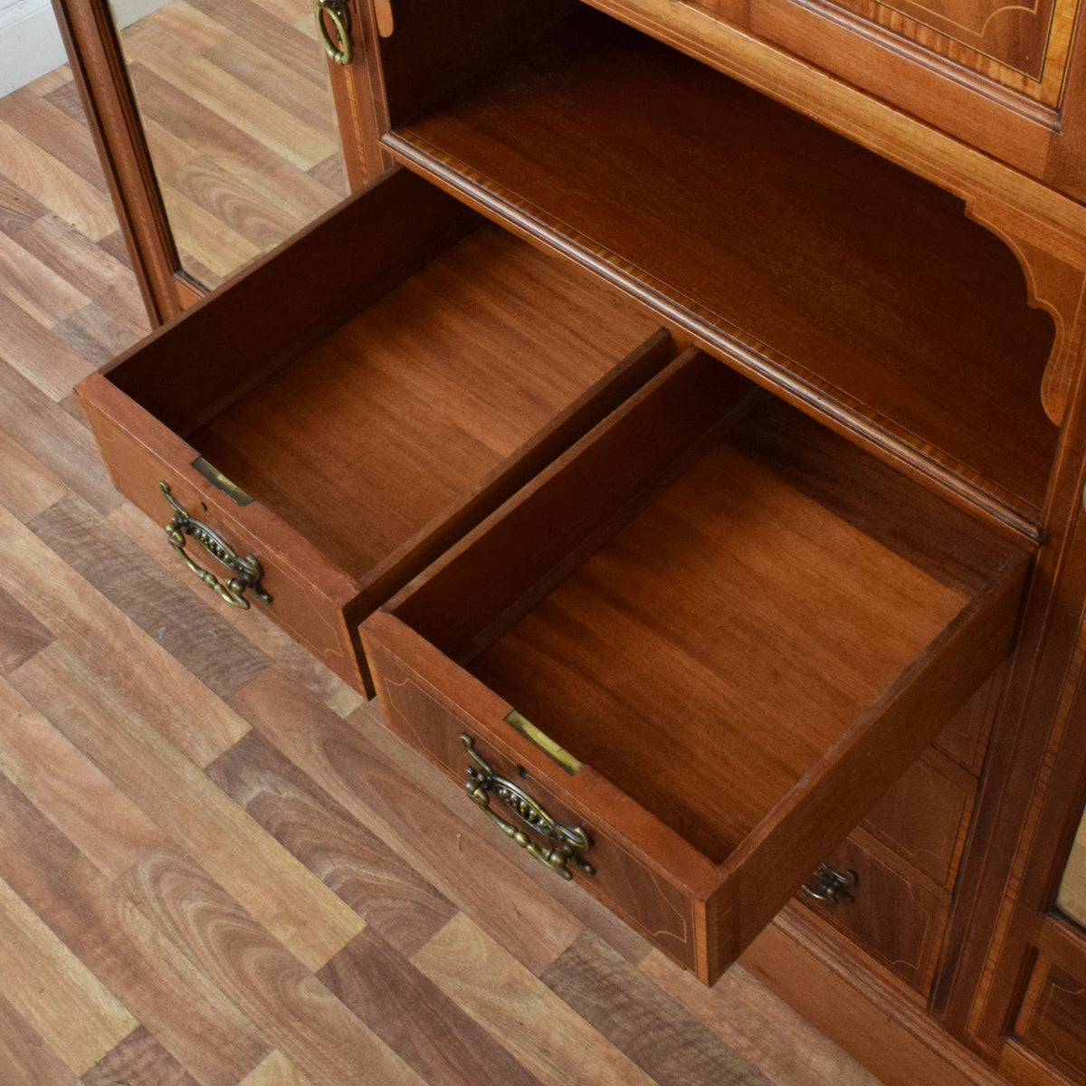 Inlaid Mahogany Compactum