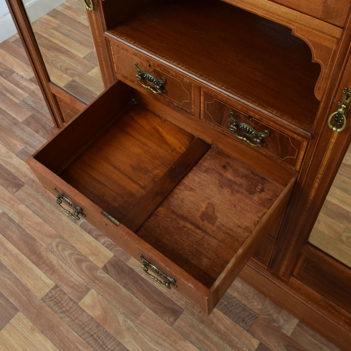 Inlaid Mahogany Compactum