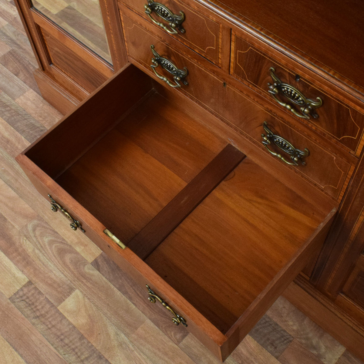 Inlaid Mahogany Compactum